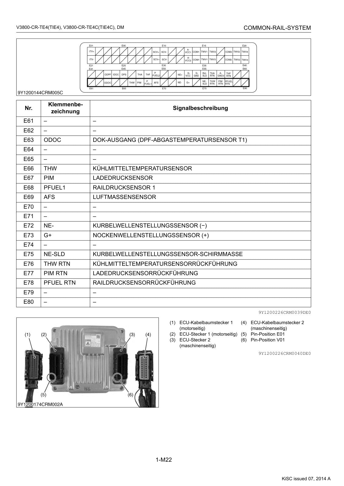 Merlo Roto SM 400° R38.14, R38.16, R40.18S, R50.10S Service Manual Set (from S/N C037142, German) – sample page 1