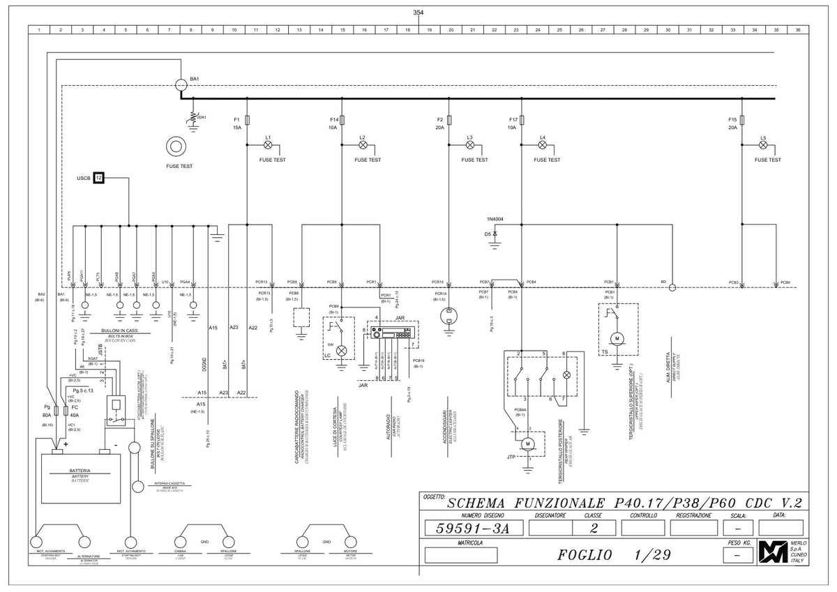 Merlo Panoramic P40.17 Plus Diagnostic Manual (from S/N C237523) – sample page 5