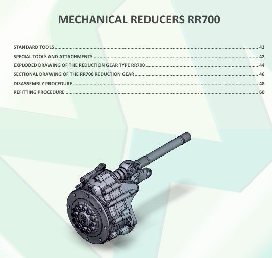Merlo Turbofarmer Modular TF42.7 - 140, 156 and TF38.10 Service Manual, Mechanic Manual, Maintenance Manual English version [PDF]