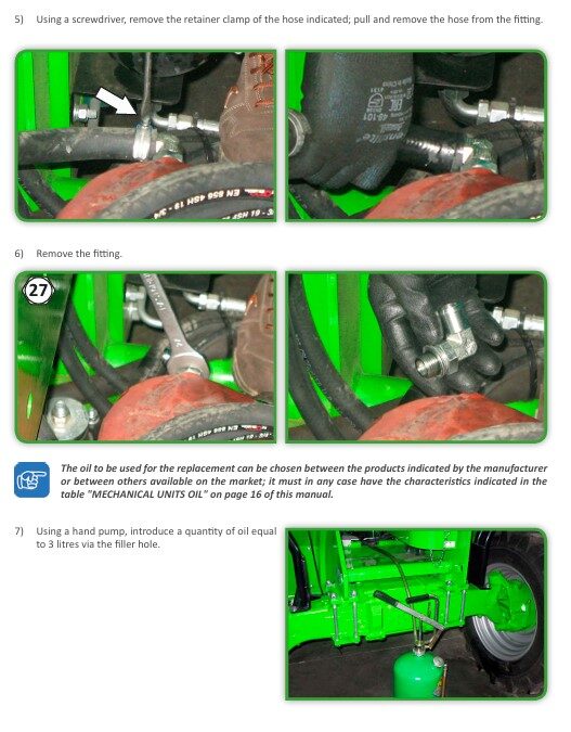 Merlo Turbofarmer Modular TF42.7 - 140, 156 and TF38.10 Service Manual, Mechanic Manual, Maintenance Manual English version [PDF]