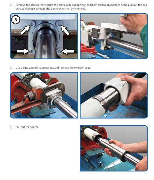 Merlo Turbofarmer Modular TF42.7 - 140, 156 and TF38.10 Service Manual, Mechanic Manual, Maintenance Manual English version [PDF]