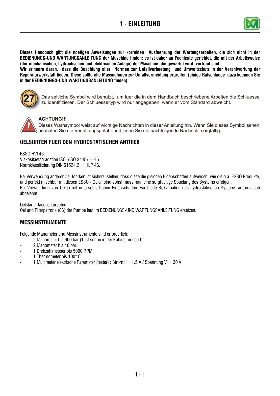 Merlo Turbofarmer P34.7, P38.10 Plus, Top Service Manual Set with Diagrams (German) – sample page 2