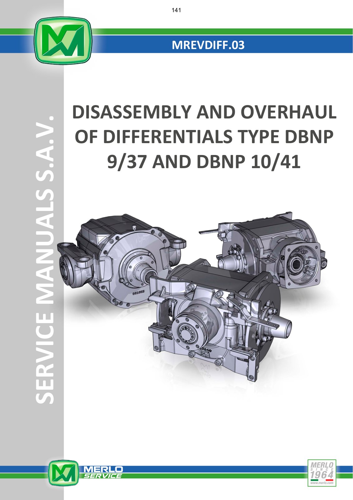 Merlo P34.7 Overhaul & Diagnostic Manual (up to S/N C112137) – sample page 3