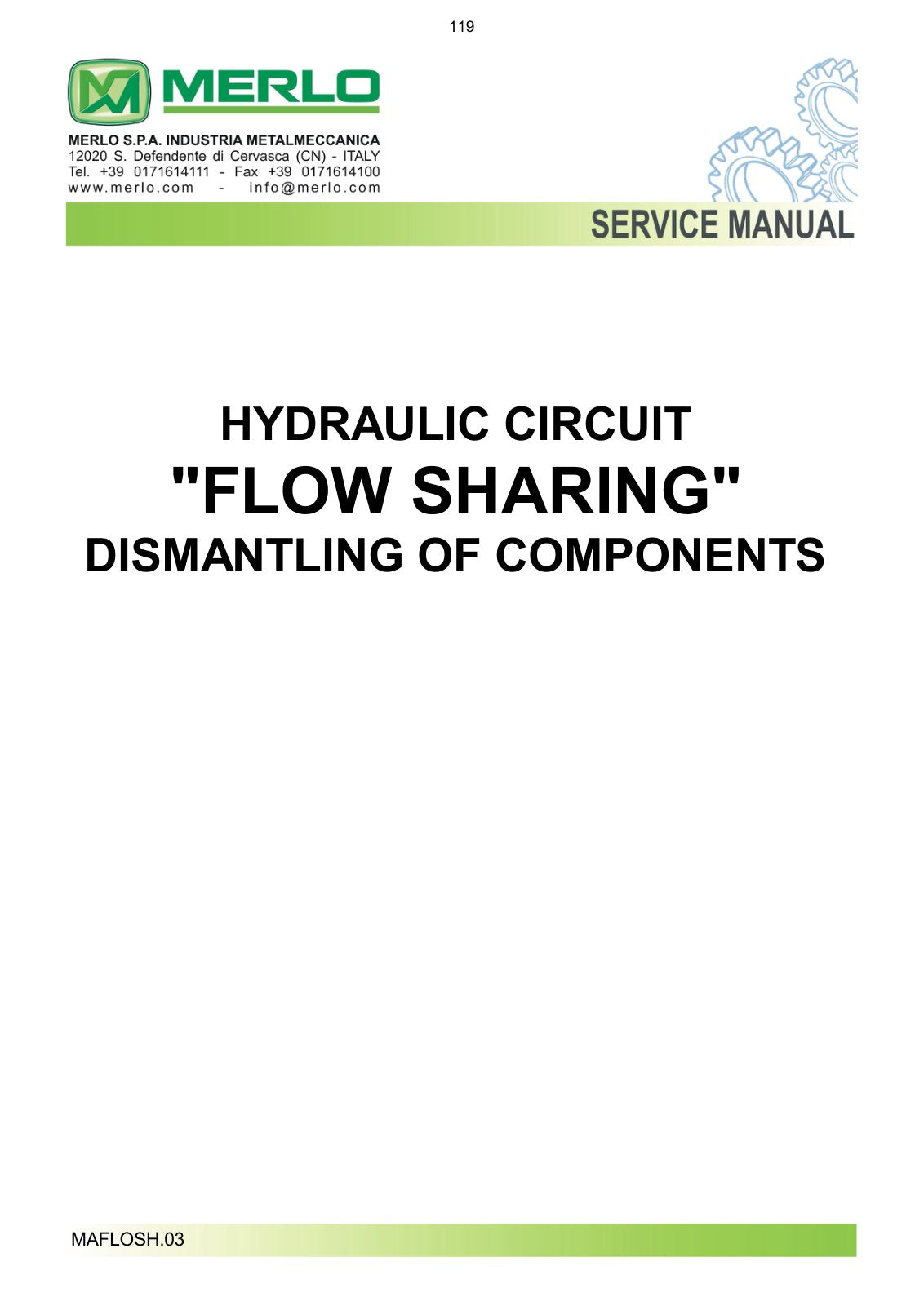 Merlo P34.7 Overhaul & Diagnostic Manual (up to S/N C112137) – sample page 4