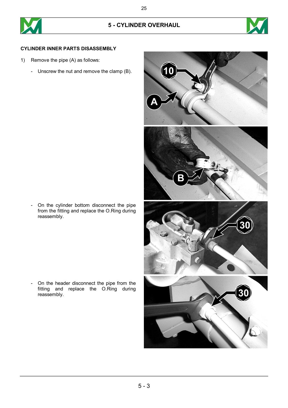 Merlo Roto 38.14, 38.16 IMS 400° Overhaul & Diagnostic Manual (up to S/N C037141) – sample page 1